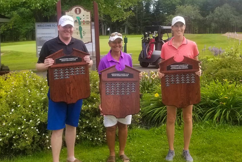 Abercrombie Golf & Country Club recently held its annual club championship tournament.