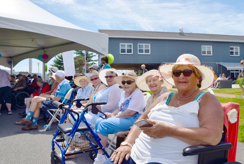 Sunny skies and lots of friends during the 49th Seniors Garden Party at Glen Haven Manor.