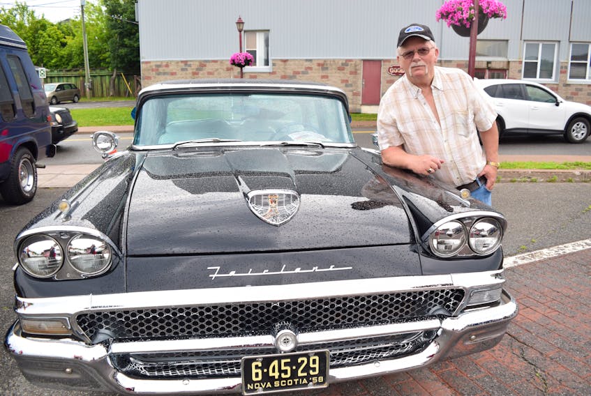 Ron Wilson shows off his 1958 all-original model.