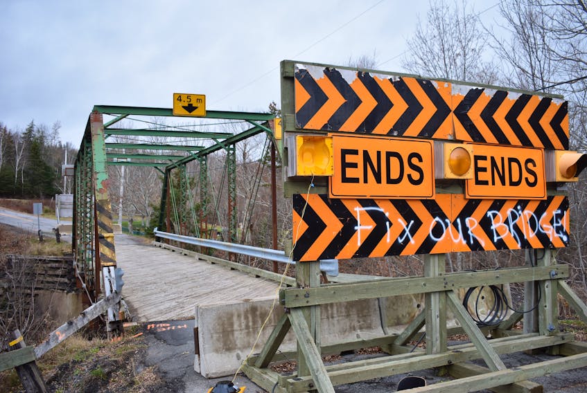 Since 2018 this bridge in Springville has been closed because of safety concerns.