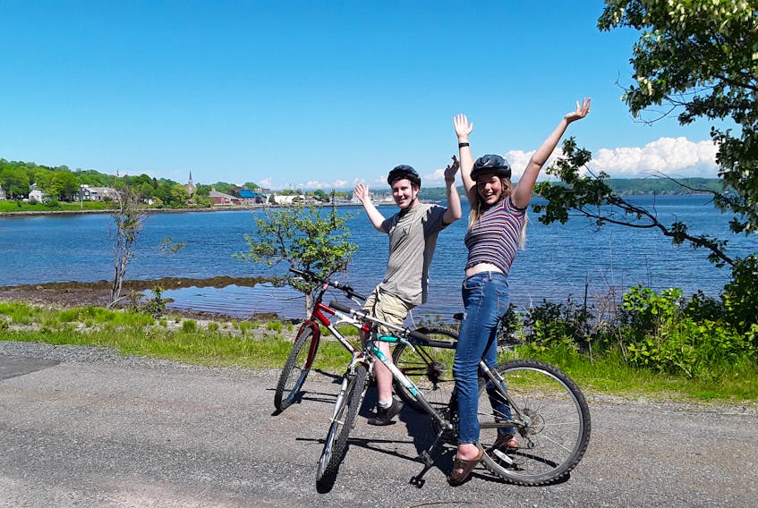 Bikes for all ages are available through the Town of Pictou's recreation department.