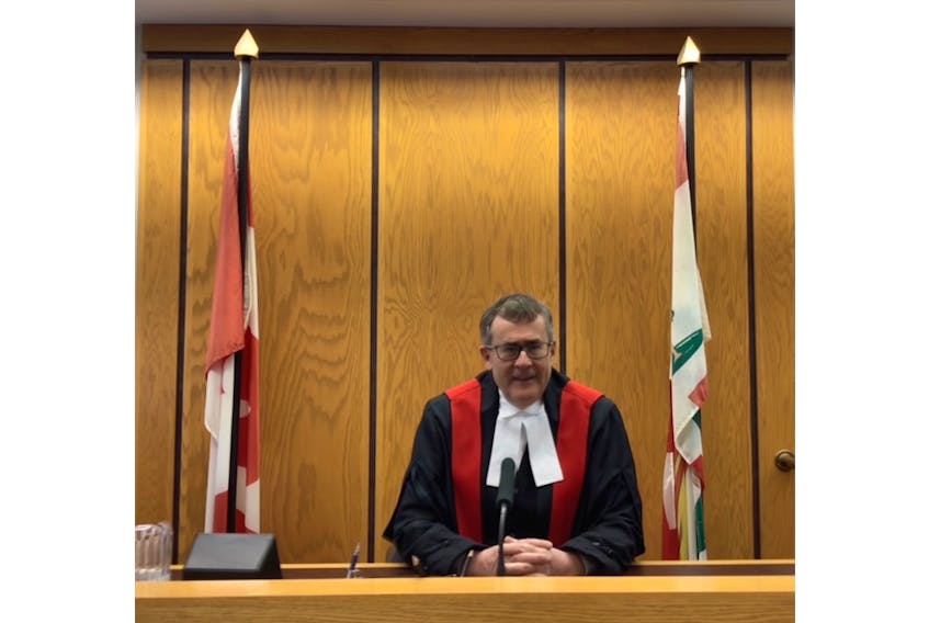 John Douglas will soon be reaching the mandatory retirement age of 70 for a provincial court judge in P.E.I. He plans to continue working as a deputy judge in the Northwest Territories. - Nancy Orr/Special to The Guardian