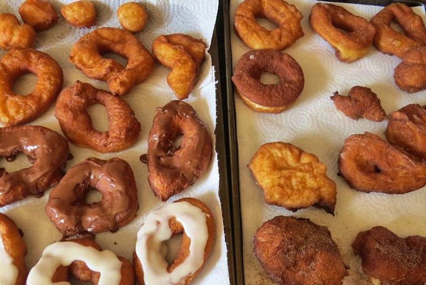 Making these doughnuts reminded food columnist Margaret Prouse that deep-frying food at home is not her preferred method of cooking.