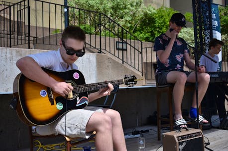 Young musicians take the stage on Victoria Row in Charlottetown