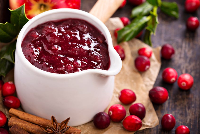 Cranberry sauce is an easy dish to make in advance of Thanksgiving dinner.
