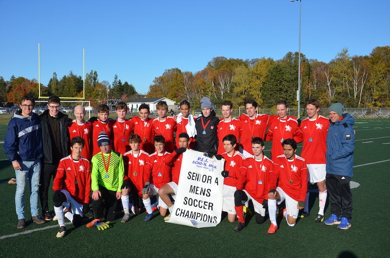 Charlottetown Rural Raiders win the PEISAA senior A boys' soccer