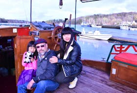 Monte Gisborne and his wife, Daniela, and daughter, Dominica, won’t be operating their Chinese junk boat tour business in Charlottetown this summer because the tourists simply aren’t there.