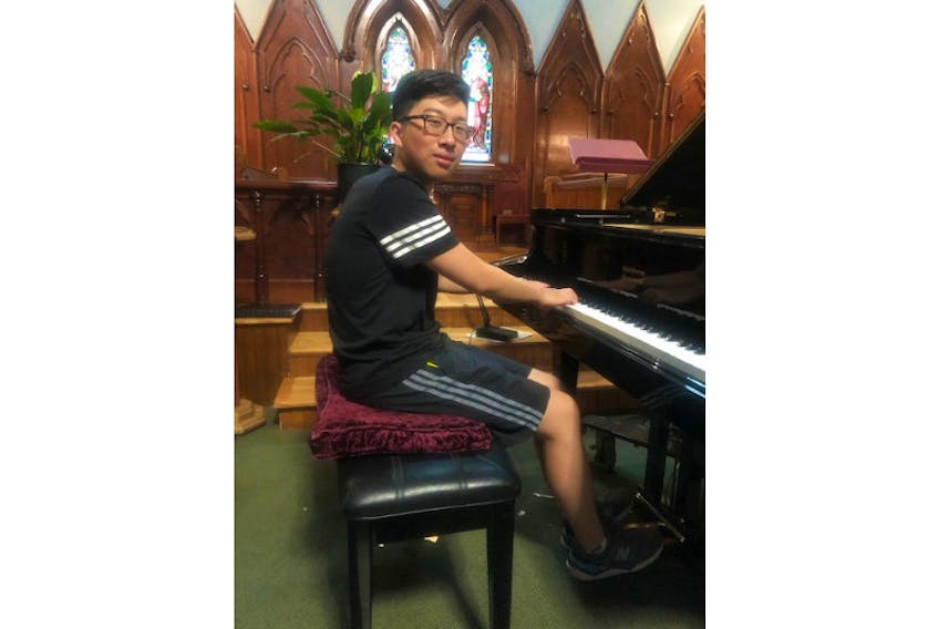 Nathan Liang, 15, is the featured performer in the next concert of the Kirk of St. James recital series on Aug. 6.