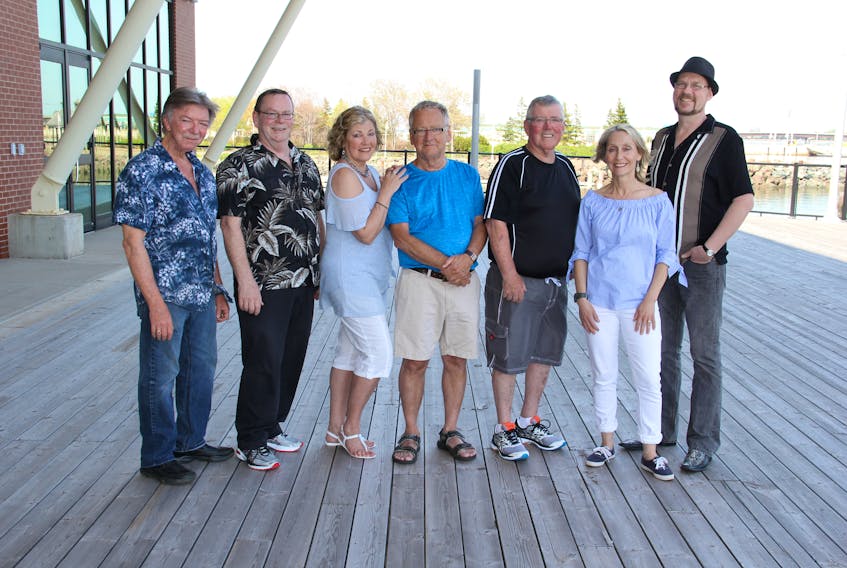 Dino Dunsford and Kim Albert will share the stage with Phase II and Friends for a Saturday night Dance on Sept. 7, 8 p.m., at the Murphy Community Centre in Charlottetown. Members of Phase II and Friends, from left, are Blaine Murphy, John McGarry, Keila Glydon, Pat King, Gerry Hickey, Jeanie Campbell and Ed Young.