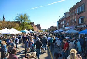 Hundreds from across P.E.I. gather for Farm Day in the City on Queen St. in Charlottetown on Oct. 6.