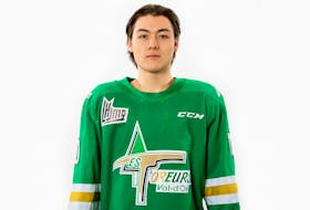 Jordan Spence, a Cornwall resident, is a defenceman with the Val-d'Or Foreurs in the Quebec Major Junior Hockey League.