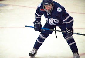 Sam Oliver played for Rothesay Netherwood School in New Brunswick in 2019-20.