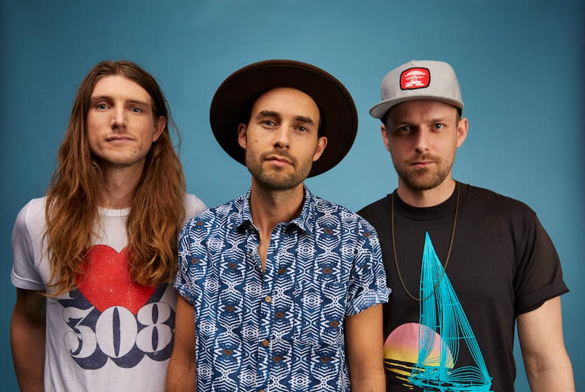 The East Pointers have just released album number three, “Yours to Break”, and it may well be the trio’s best work yet. From left are Koady Chaisson, Tim Chaisson and Jake Charron.