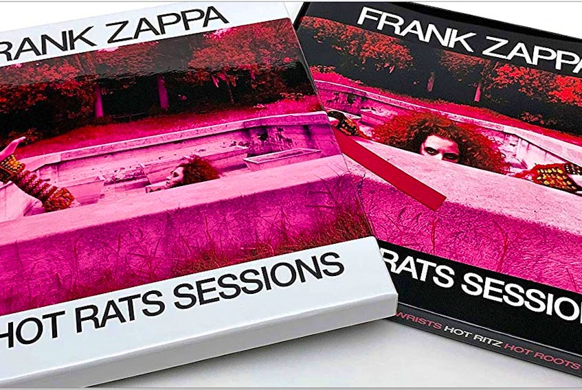 Frank Zappa’s genius is on full display on a 50th anniversary boxed set commemorating his first solo album Hot Rats. The Hot Rats Sessions includes a photo booklet with many never-before- seen photos from those sessions and a board game. Photo submitted