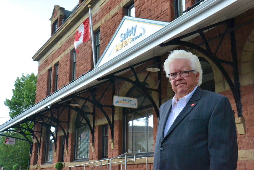 Myron Matheson began working for CN rail when he was 18 as a station agent. As a retired employee, he will take part in a centennial celebration of Canadian National this weekend in Charlottetown.