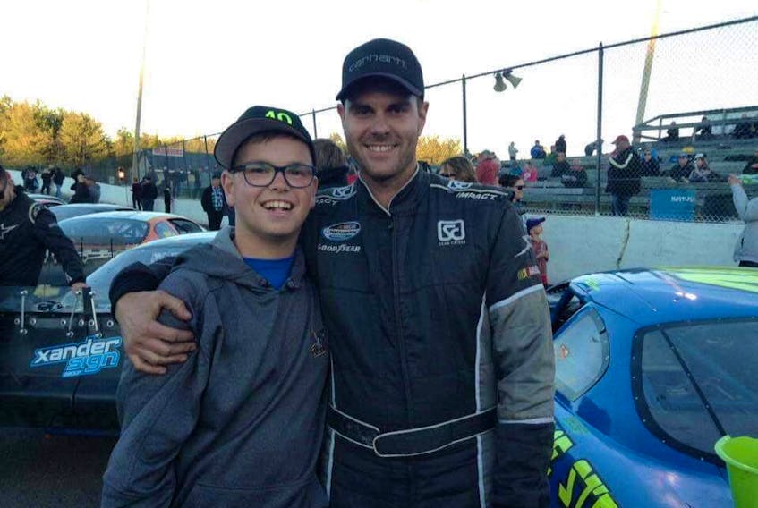 Charlottetown’s Kobe Stewart is a 17-year-old autistic boy who wasn’t really verbal or socially comfortable until he met and befriended stock car driver Robbie MacEwen. Kobe’s mother says the friendship has changed her son’s life.