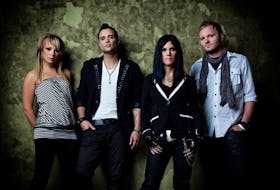 Skillet’s four-member band recently released its 10th studio album since their debut in 1996. The current lineup of the band consists of only one original member, John Cooper, who is the band’s frontman and plays bass and acoustic guitars. The group also includes Korey Cooper (rhythm guitar, keyboards and backing vocals), Jen Ledger (drums, female vocals) and Seth Morrison (lead guitar). Photo taken from the band's official website - skillet.com.