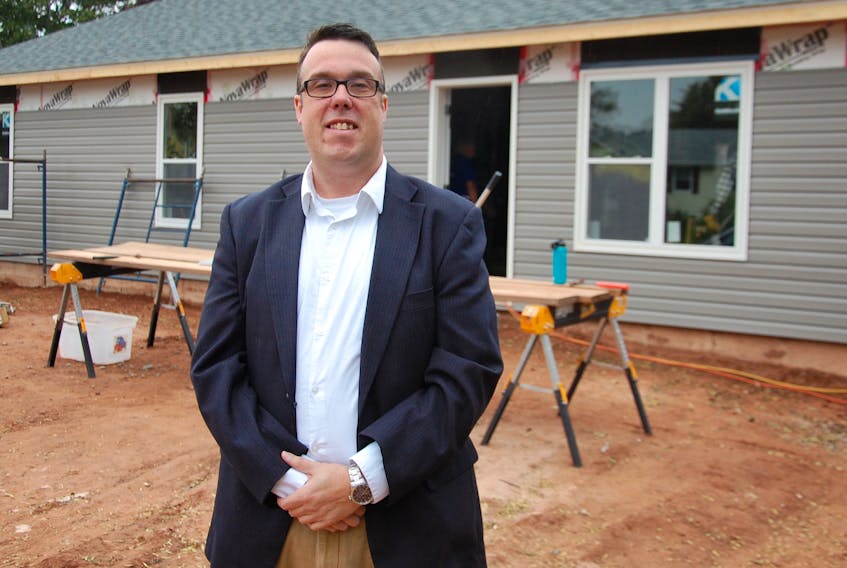 Aaron Brown, CEO of Habitat for Humanity P.E.I., says the organization is open and inclusive. He hopes to have Habitat for Humanity's first "rainbow build'' in Canada for an eligible applicant from the 2SLGBTQ+ community happen in Prince Edward Island.