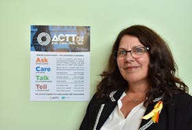 Pat Doyle, manager of suicide prevention and life promotion with the CMHA’s P.E.I. division, has spent three years researching and designing the new ACTT for Life program, in conjunction with experts within her own organization and professionals across P.E.I.