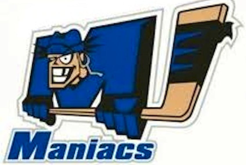 Hynes Paving Maniacs logo.