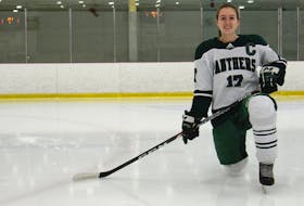 Rachel Colle is the captain of the UPEI Panthers women’s hockey team.