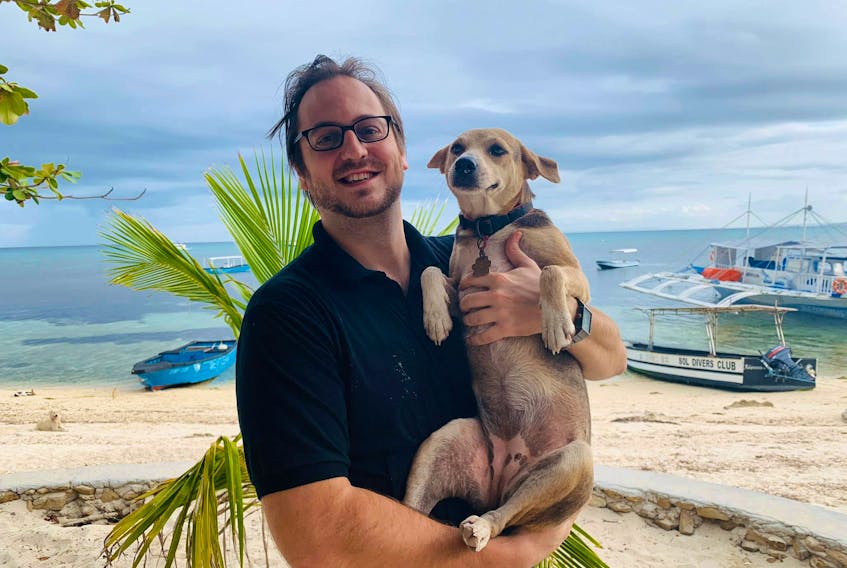 Lee Gallant, 33, of Travellers Rest, is hoping to start an animal shelter on the 2.5-kilometre-long island of Malapascua in the Philippines.