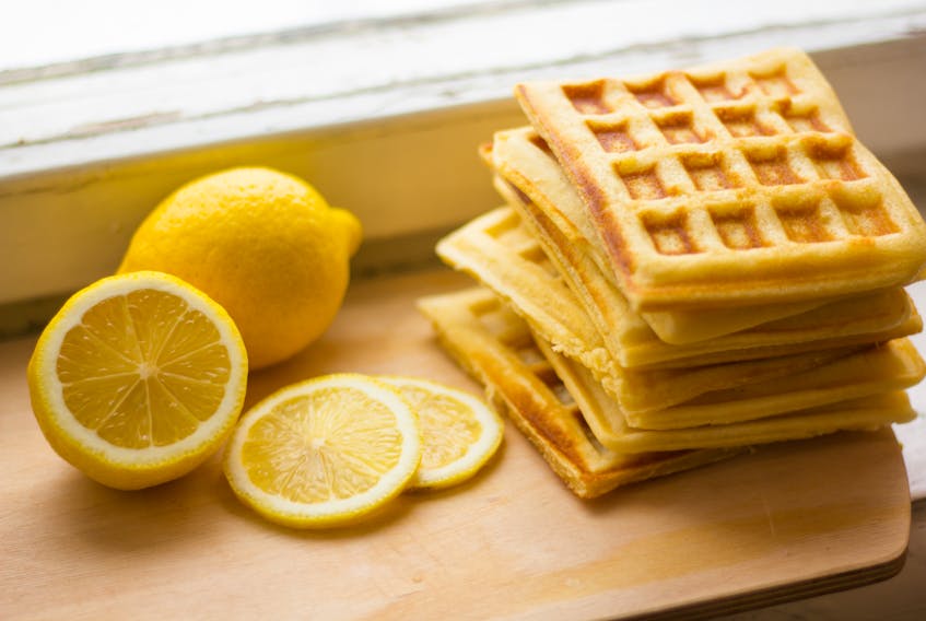 Lemon and poppy seeds are a popular pairing in muffins, waffles and cake.