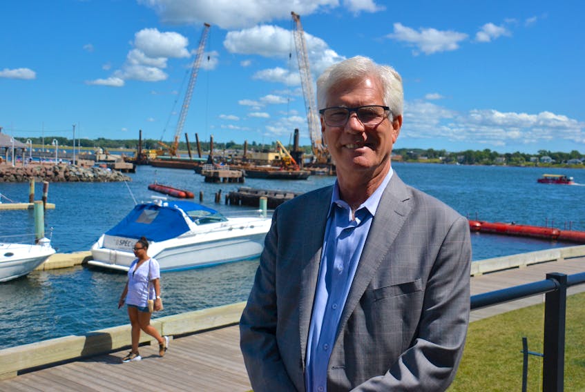 Jim Carr, minister of international trade diversification, was in Charlottetown this week to meet with local businesses.