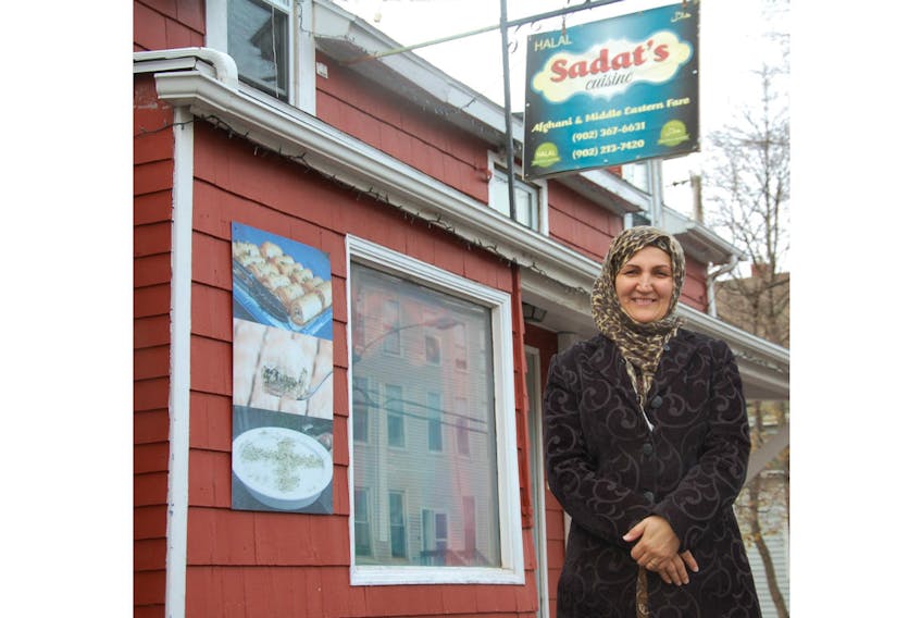 Sara Sadat, the owner and operator of Sadat's Cuisine in Charlottetown, says she does not want pity or handouts after a costly scam has put her restaurant in jeopardy. She simply wants to work hard to fill the restaurant with customers that come to enjoy her Afghani and Middle Eastern fare.
