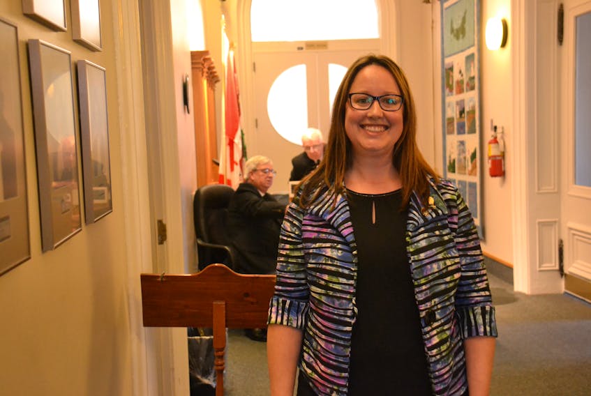 Green MLA Trish Altass raised questions about the previously announced registry of students who attended Three Oaks Senior High School during renovations.