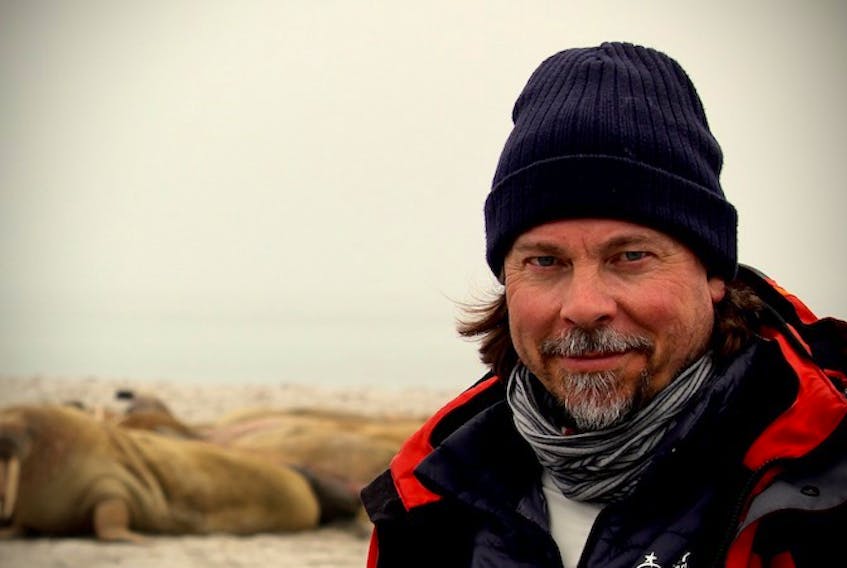 Jay Ruzesky, shown in Svalbard, Norway, is UPEI’s next writer-in-residence.