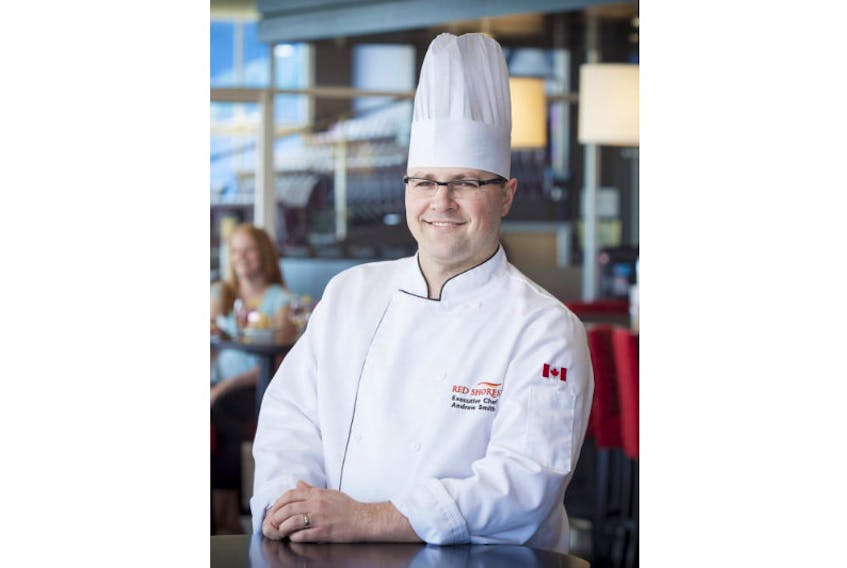 Andrew Smith, the executive chef at Red Shores Racetrack & Casino at the Charlottetown Driving Park, has been named Chef of the Year 2019 by the P.E.I. Association of Chefs and Cooks.