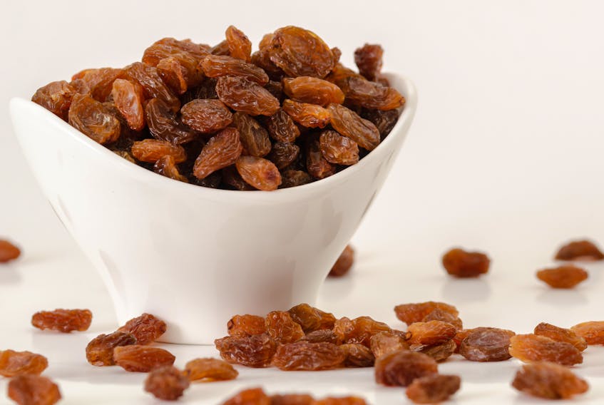 Raisins are featured in both recipes provided by food columnist Margaret Prouse this week.