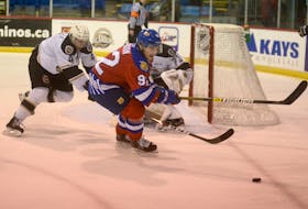 Jacob Hudson, a 20-year-old centre from Antigonish, N.S., is in his fourth full season playing for the Quebec Major Junior Hockey League's Moncton Wildcats.