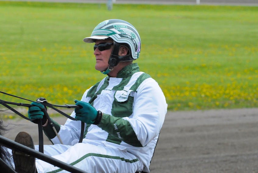 Kenny Arsenault will drive Lisburn in the featured race at Red Shores Racetrack and Casino at the Charlottetown Driving Park on Saturday evening.