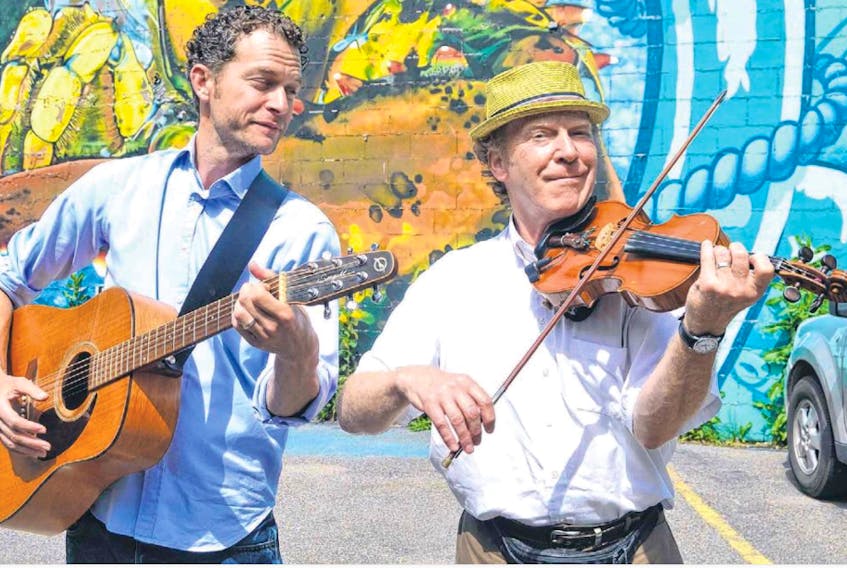 Patrick Ledwell, left, and Mark Haines are ready to hit the stage in Souris on Oct. 20. Their show starts at 7:30 p.m.