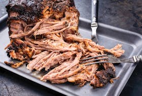 Pulled pork can be cooked on a barbecue, like this sample, or in a slow cooker for the recipe provided by Margaret Prouse in her column this week.