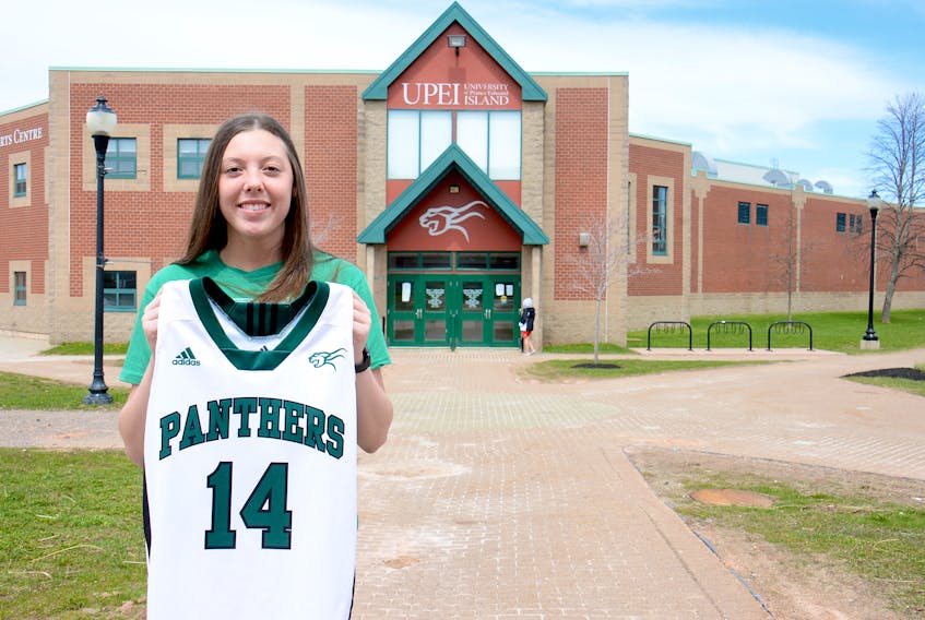 Devon Lawlor will play basketball for the UPEI Panthers in the fall.