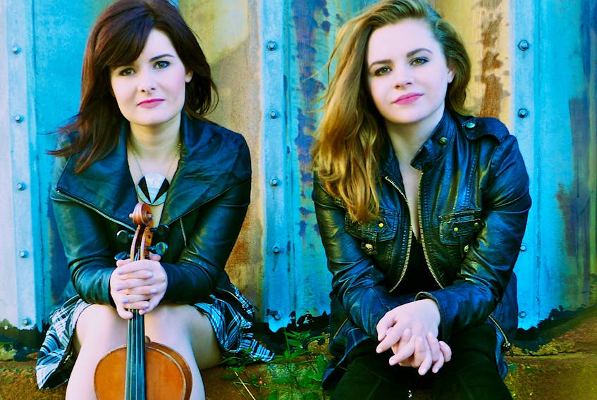 Cassie and Maggie MacDonald will take the stage Sunday evening as part of the Mont-Carmel Summer Concert Series. - contributed