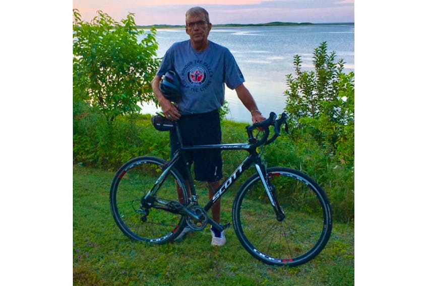 Colin Craig will be biking 200 km in Nova Scotia this weekend.