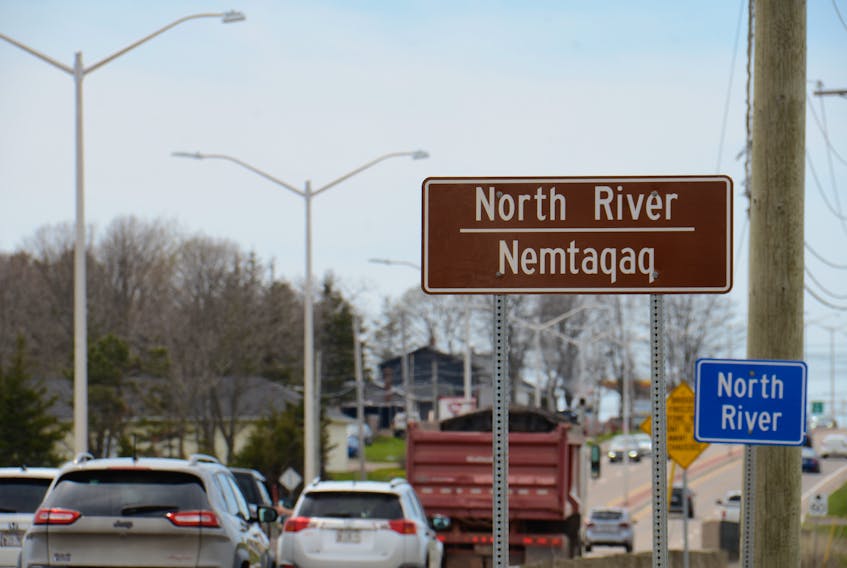 Signs have recently been erected at the North River Causeway and eight other locations on P.E.I. as part of an Aboriginal Awareness Week initiative. North River is Nemtaqaq in Mi’kmaq.