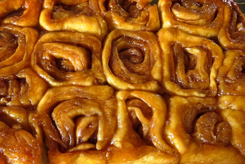 Food columnist shares this recipe for Cinnamon Buns in her column this week.