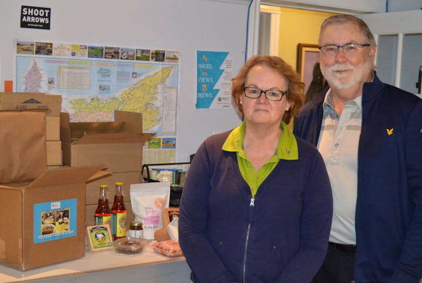 Bill and Mary Kendrick, who operate Experience P.E.I. out of their Stratford home, have had to adjust like many businesses across the province. Since they can’t sell experiences to tourists here this summer, they are offering to send would-be visitors a taste of P.E.I. right to their front door.