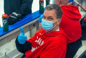 Athletic therapist Kevin Elliott is in Edmonton for his sixth world junior hockey tournament with Team Canada.