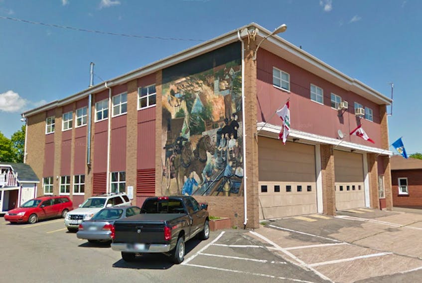 This is a Google Maps screenshot of Summerside's Station 1 fire department on Foundry Street.