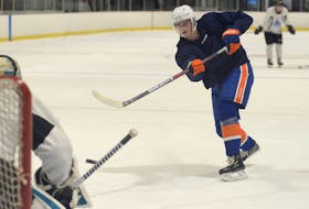 Noah Dobson skated at the Pownal Sports Centre over the summer in preparation for the 2019-20 season. Dobson will start the year with the New York Islanders of the National Hockey League.