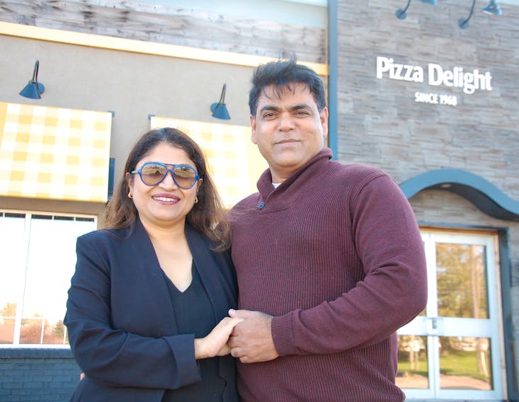 Satya and Shanta Tripathi recently purchased Pizza Delight in Cornwall from Paul Lewelyn, who owned and operated the restaurant since 2011.