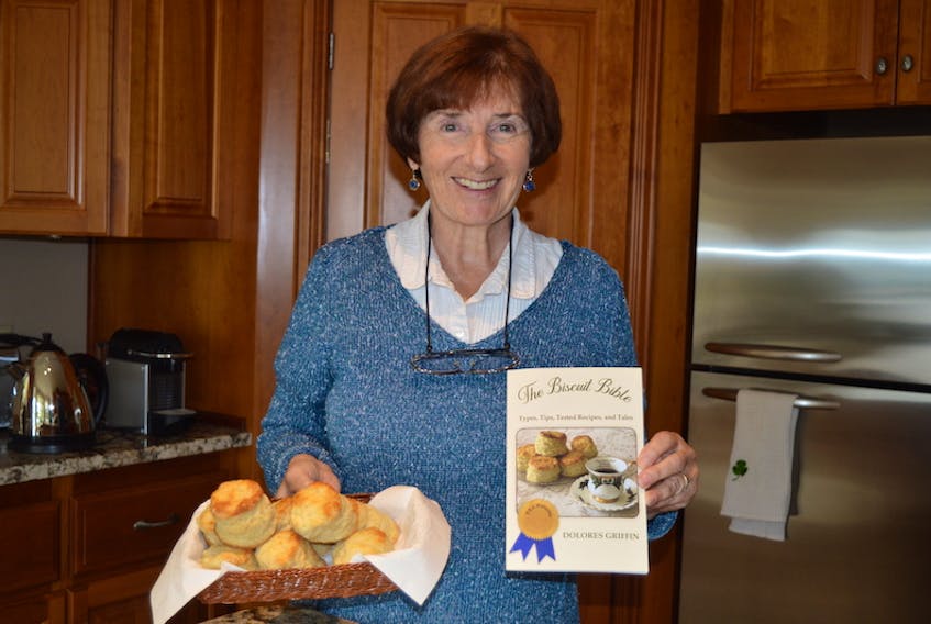 Delores Griffin of Cornwall has just published her second book, The Biscuit Bible, which contains information on all things biscuit — types, tips, tested recipes and tales.