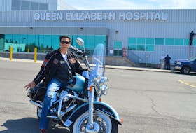 Paul Haddad of Charlottetown is organizing a bikers' rally against the coronavirus (COVID-19 strain) for Saturday with all proceeds going to the Queen Elizabeth Hospital Foundation.