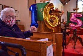 Thelma Campbell, 91, is the most senior member of St. Stephen's Anglican Church. She's been a member for more than 70 years.